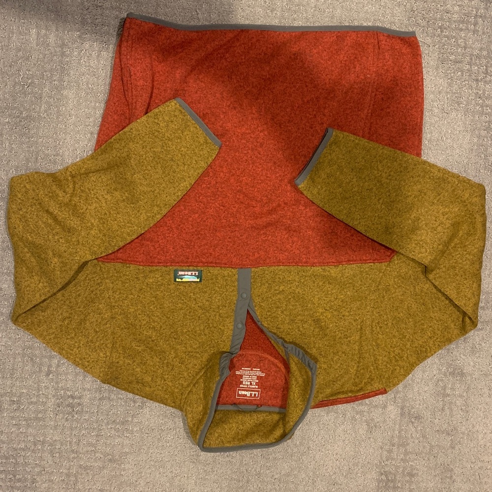 LL Bean 1/4 Sweater (XL)